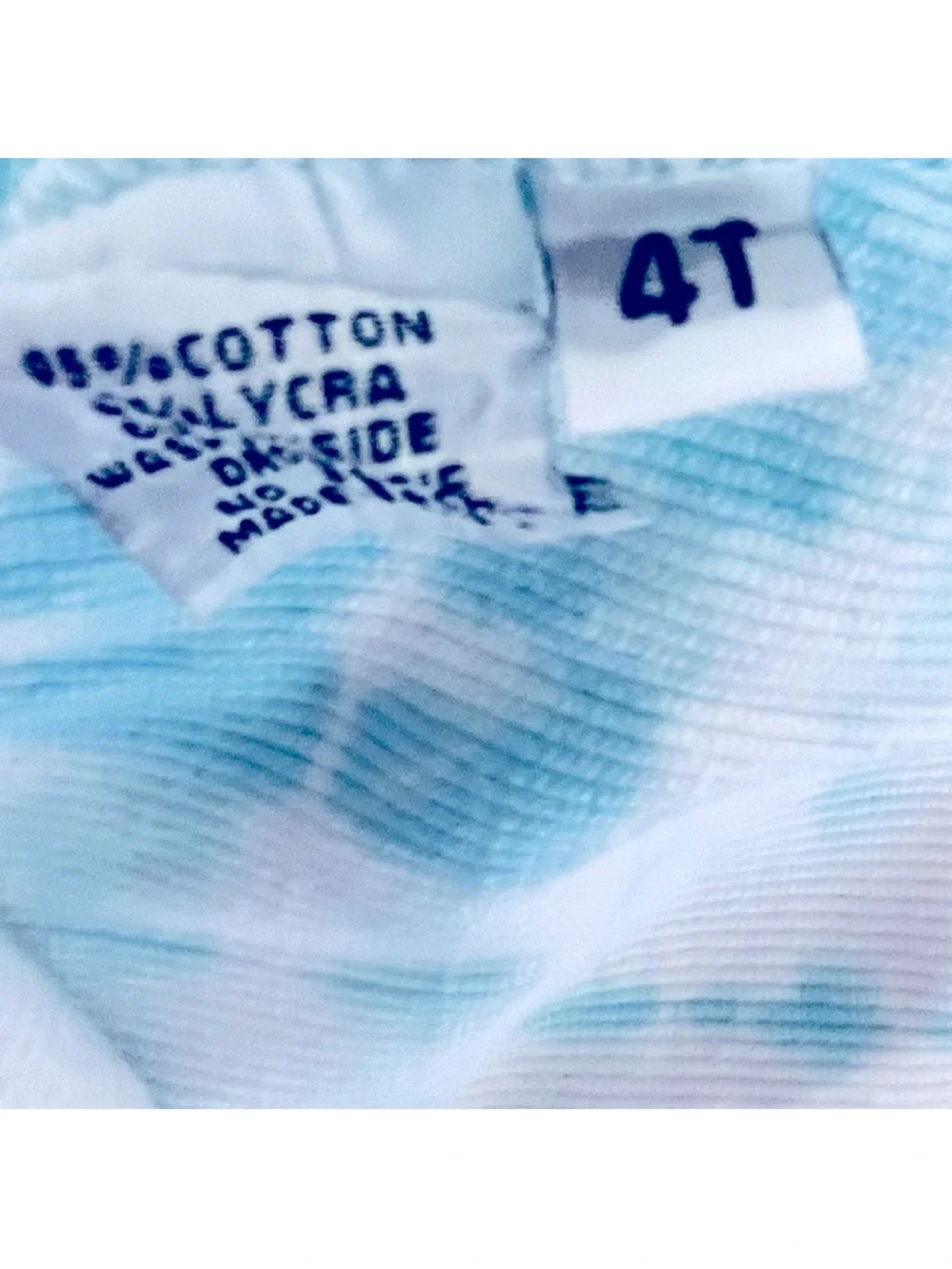 Mignone-Toddler Tie Dye Tunic Top & Matching Pants. Size: 4T